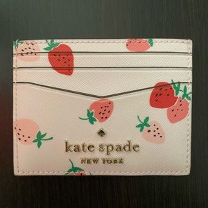 Kate Spade Strawberry Cardholder